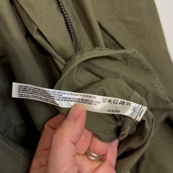 Free People Movement Mesmerize Me Utility Coveralls - Olive Green | Size S - Picture 9 of 12